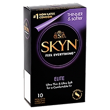 Skyn Condoms, Elite Non-Latex Lubricated, 1 Each