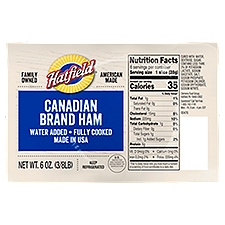 Hatfield Canadian Brand Ham, 6 oz