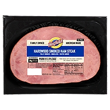 Hatfield Hardwood Smoked, Ham Steak, 8 Ounce