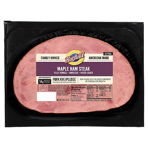 Hatfield Maple Ham Steak, 8 oz