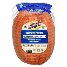 Hatfield Hardwood Smoked with Natural Juices, Ham, 48 Ounce
