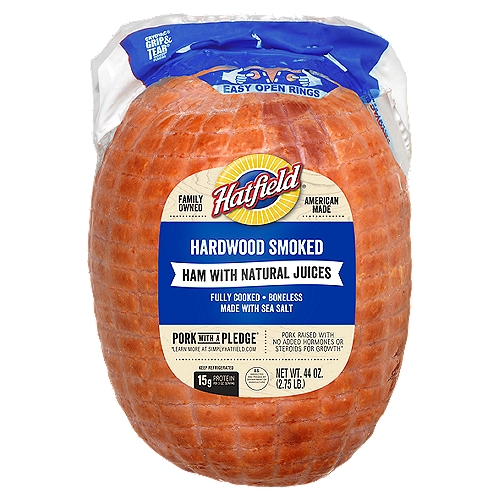 Hardwood Smoked Bonessless Ham, 2.75 LB