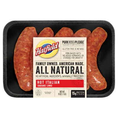 Hatfield Hot Italian Sausage Links, 16 oz