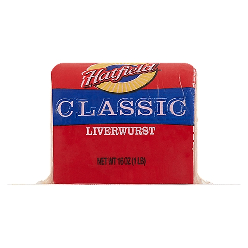 Hatfield Classic Liverwurst, 16 oz