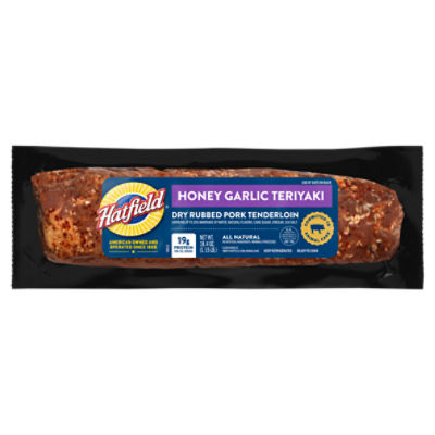Hatfield Honey Garlic Teriyaki Dry Rubbed Pork Tenderloin, 18.4 oz