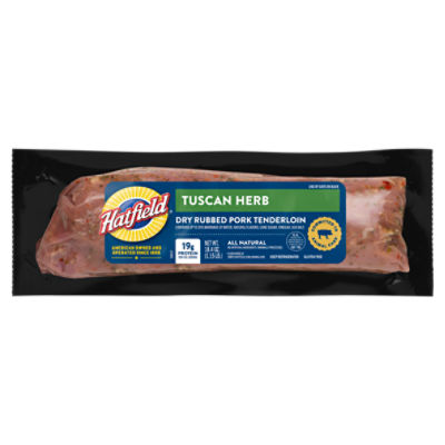 Hatfield Tuscan Herb Dry Rubbed Pork Tenderloin, 18.4 oz