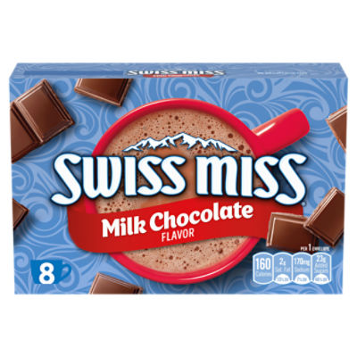 Swiss Miss Milk Chocolate Flavor Hot Cocoa Mix, 1.38 oz, 8 count