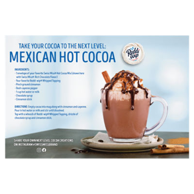 Swiss Miss Rich Chocolate Flavor Hot Cocoa Mix, 1.33 oz, 8 count