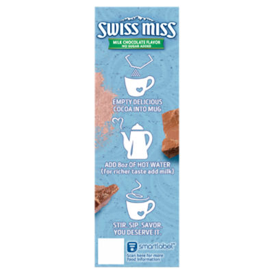 Swiss Miss No Sugar Added Hot Chocolate Mix