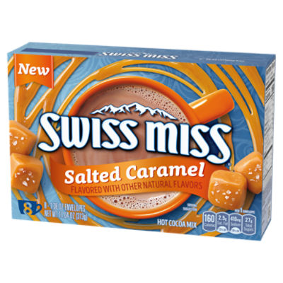 Swiss Miss Salted Caramel Hot Cocoa Mix, 1.38 oz, 8 count