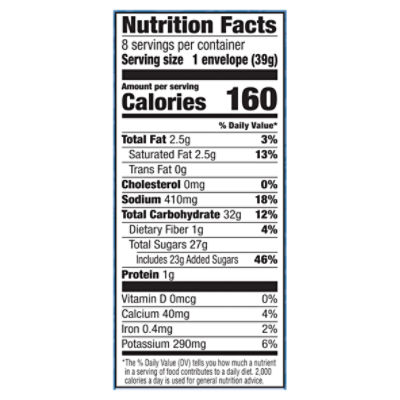 Swiss Miss Salted Caramel Hot Cocoa Mix, 1.38 oz, 8 count
