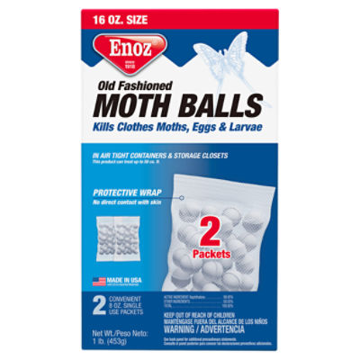 Enoz Moth Balls, Para, Value Size!