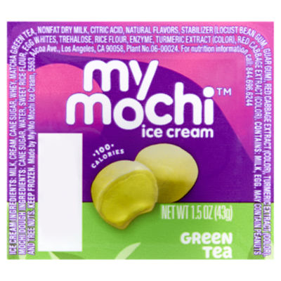 My Mochi Green Tea Premium In Sweet Rice Dough Ice Cream