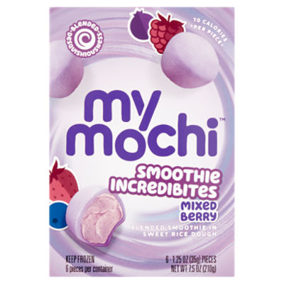 My Mochi Mixed Berry Smoothie Incredibites, 1.25 oz, 6 count