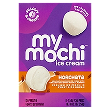 My/Mochi Horchata Premium in Sweet Rice Dough, Ice Cream, 9.1 Ounce