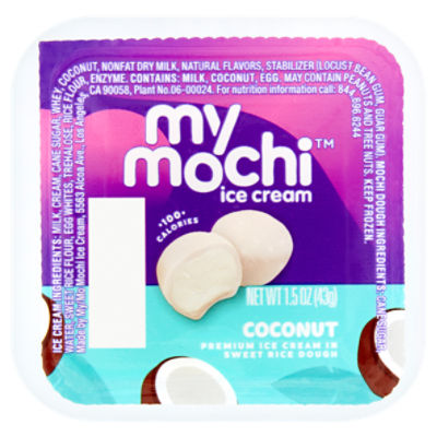My Mochi Coconut In Sweet Rice Dough Premium Ice Cream