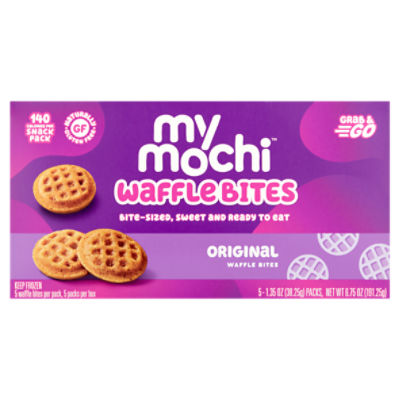 My Mochi Original Waffle Bites, 1.35 oz, 5 count