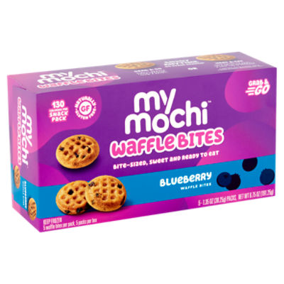 My Mochi Blueberry Waffle Bites, 1.35 oz, 5 count - ShopRite