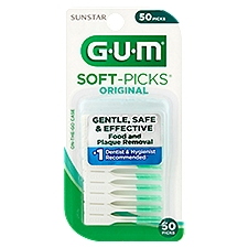 G.U.M Soft-Picks, Original, 50 Each