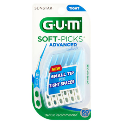 G.U.M Tight Advanced Soft-Picks, 60 count