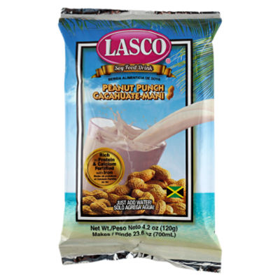 Lasco Soy Drink Mix - Peanut Punch, 4.2 oz