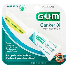 G-U-M Canker-X Pain Relief Gel, 0.28 Fluid ounce
