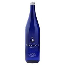 Saratoga, Natural Spring Water, 28 Fl Oz, Glass Bottle