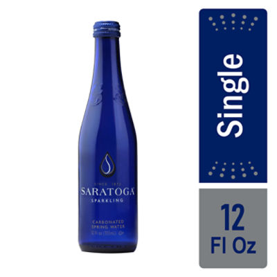 Saratoga - Spring Water - 12 oz (12 Glass Bottles)