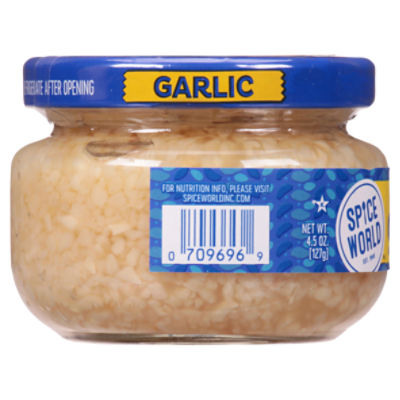 Spice World Minced Garlic