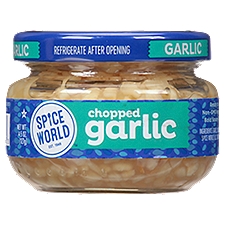 Spice World Chopped Garlic, 4.5 oz