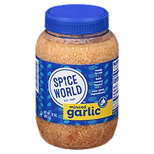 Spice World Minced Garlic, 32 oz