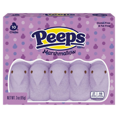 Peeps Chicks Marshmallow, 10 count, 3 oz