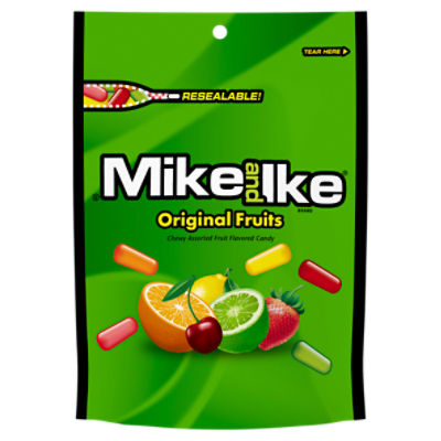Mike and Ike Original Fruits Chewy Assorted Fruit Flavored Candy, 10.0 ...