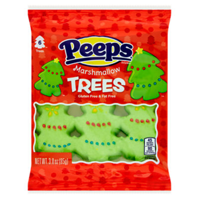 Peeps Trees Marshmallow, 6 count, 3.0 oz