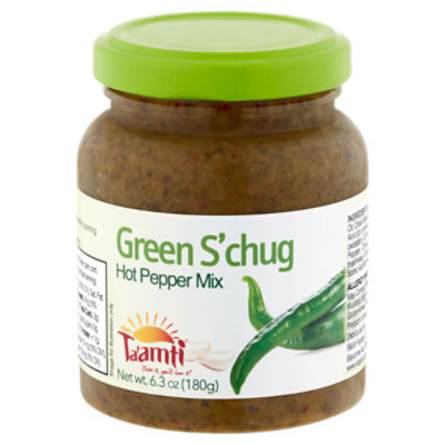 Ta'amti Green S'chug Hot Pepper Mix, 6.3 oz