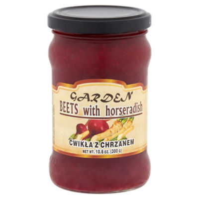 Garden Beets with Horseradish, 10.6 oz