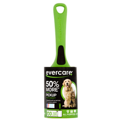 Evercare All Purpose + Pet Lint Roller, 100 count