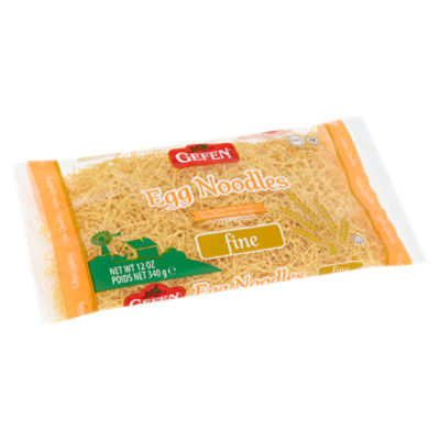 Gefen Fine Egg Noodles Pasta, 12 oz