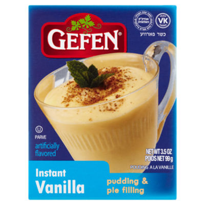 Gefen Instant Vanilla Pudding & Pie Filling, 3.5 oz