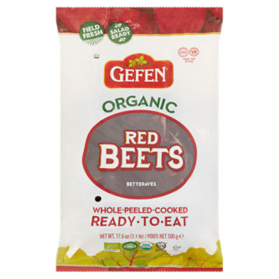 Gefen Organic Red Beets, 17.6 oz