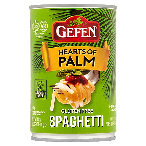 Gefen Hearts of Palm Gluten Free Spaghetti, 14 oz