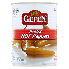 Gefen Pickled Hot Peppers, 19 oz