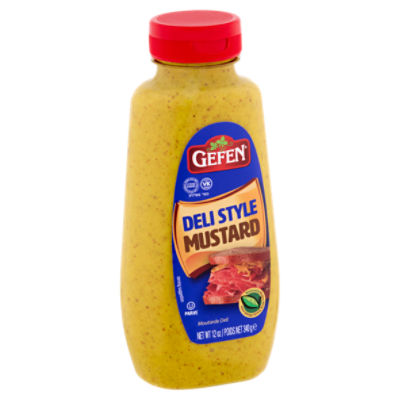 Gefen Deli Style Mustard, 12 oz