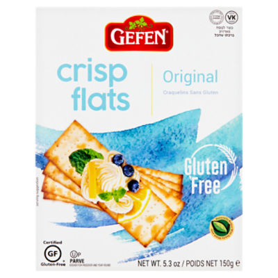 Gefen Original Gluten Free Crisp Flats, 5.3 oz