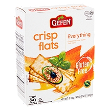 Gefen Everything Gluten-Free Crisp Flats, 5.3 oz