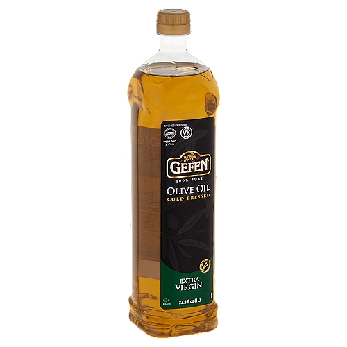Gefen 100% Pure Cold Pressed Extra Virgin Olive Oil, 1 liter