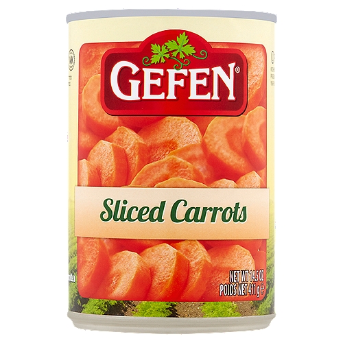 Gefen Sliced Carrots, 14.5 oz
