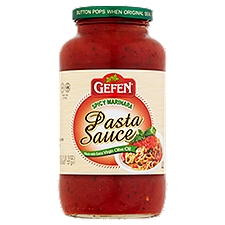 Gefen Spicy Marinara Pasta Sauce, 26 oz