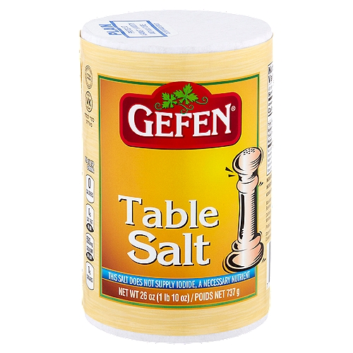 Gefen Table Salt, 26 oz