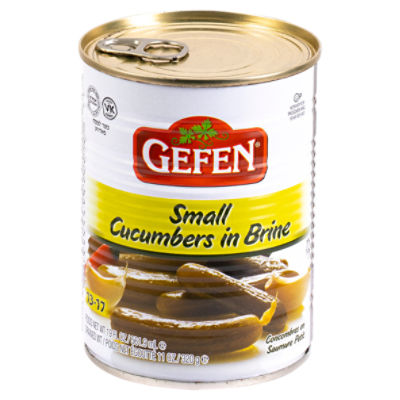 Gefen Small Cucumbers in Brine, 19 fl oz